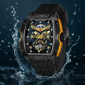 Relógio Automático Preto Spectra Tourbillon
