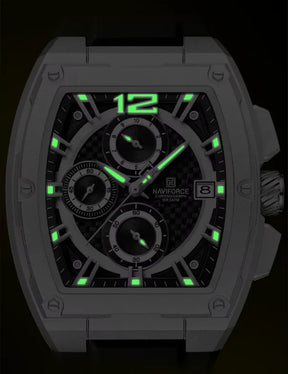 Relógio Masculino Cronógrafo Prata Force Air