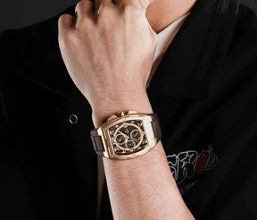 Relógio Masculino Cronógrafo Marrom Force Air1