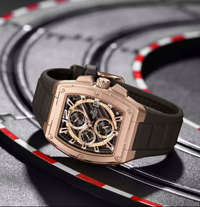 Relógio Masculino Cronógrafo Marrom Force Air6