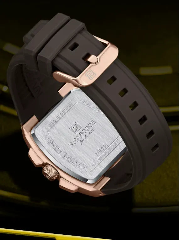 Relógio Masculino Cronógrafo Marrom Force Air