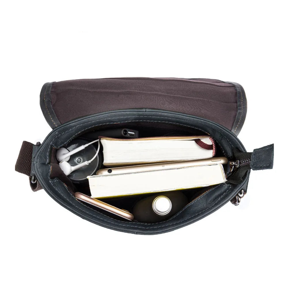 Shoulder Bag Masculina Valenteo Chicago Preta