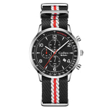 Relógio Cronógrafo Preto Seagull