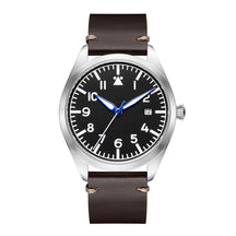 Relógio Militar Automático Pilot Air Marrom