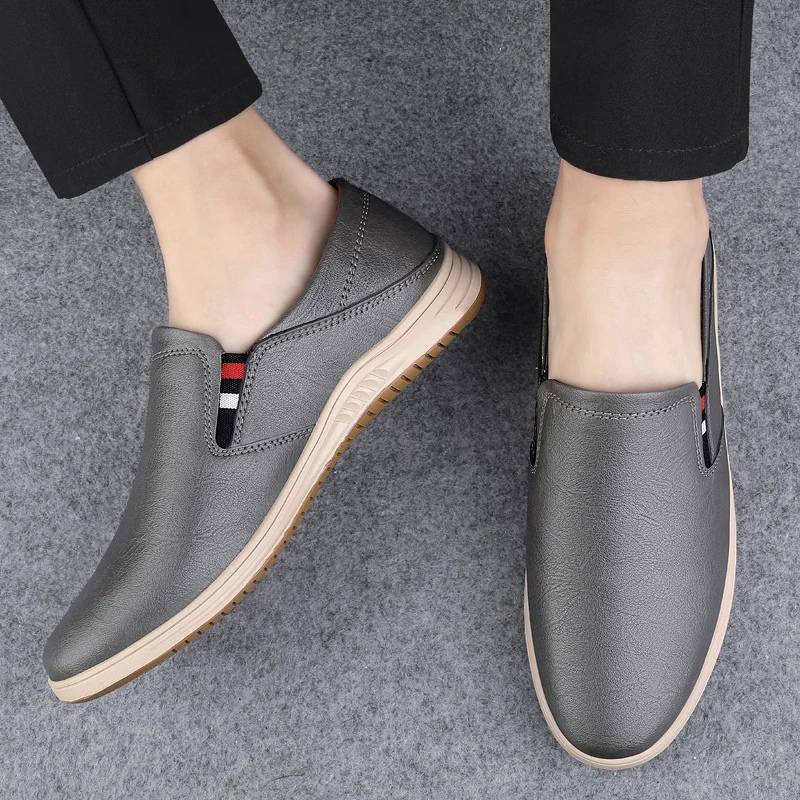 Sapato Casual Masculino Cinza 
