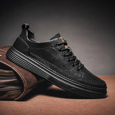 Sapato Masculino Casual Valenteo Ferrato Preto