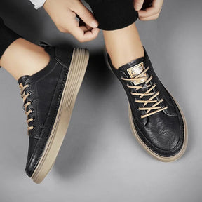 Sapato Masculino Preto Casual Valenteo Ferrato