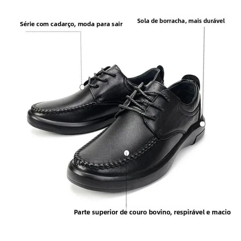Sapato Masculino de Couro