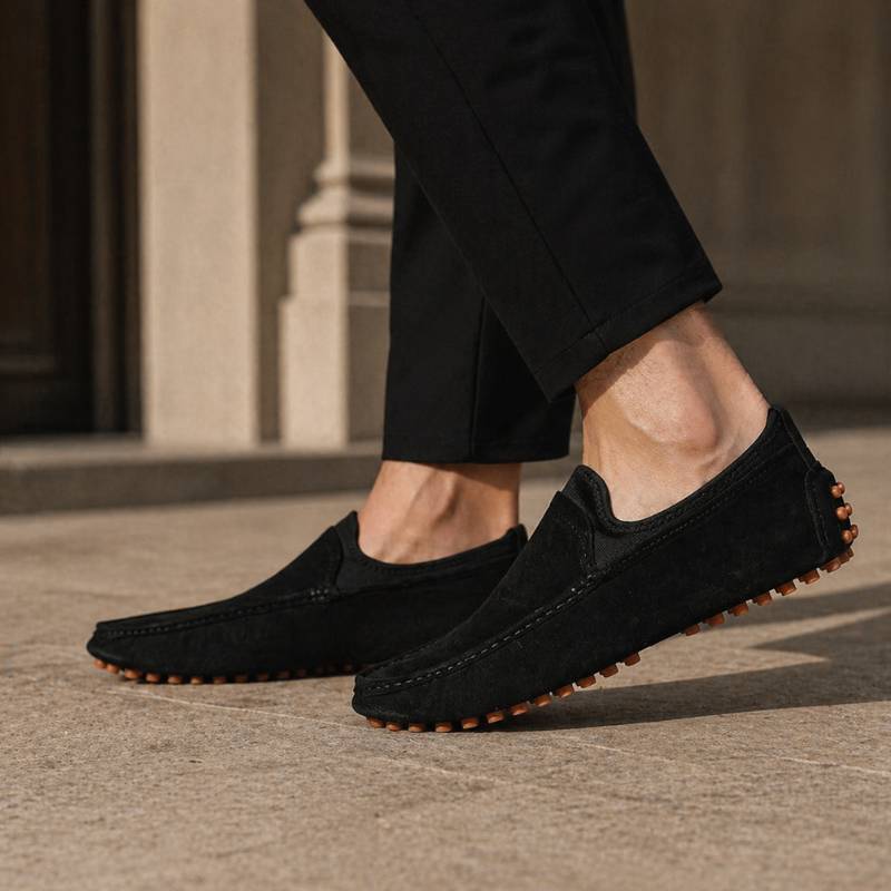Sapato Mocassim Masculino Valenteo DuPont Preto