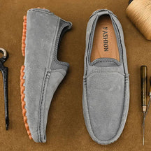 Sapato Cinza Mocassim