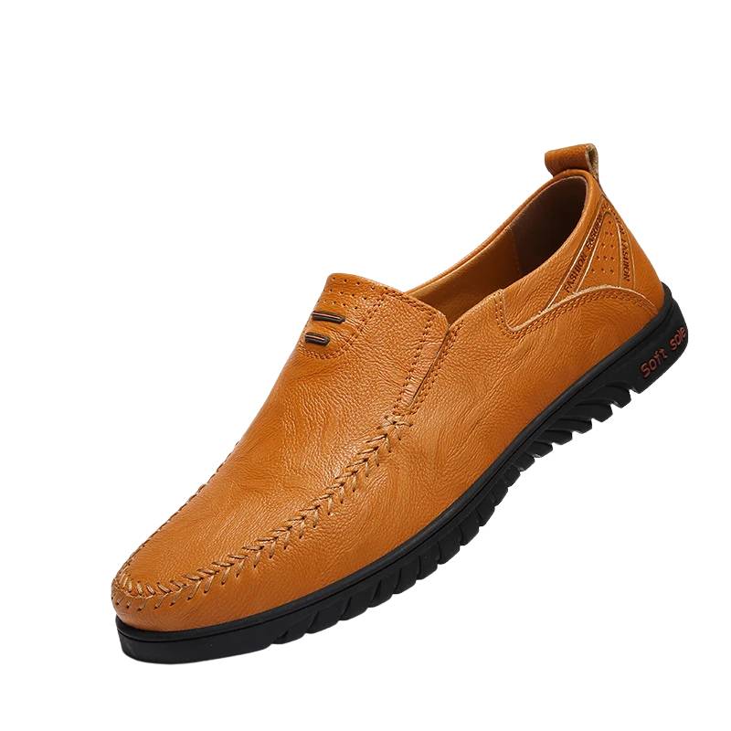 Sapato Mocassim Masculino Valenteo Lozanno Cáqui