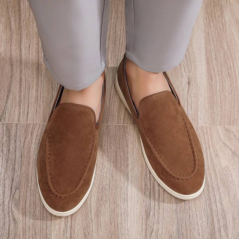 Sapato Mocassim Masculino Valenteo Marrom