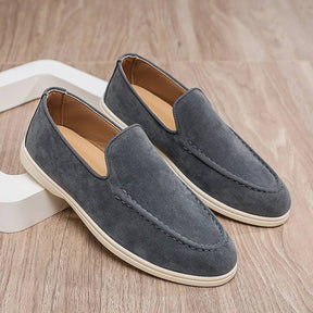 Sapato Mocassim Cinza