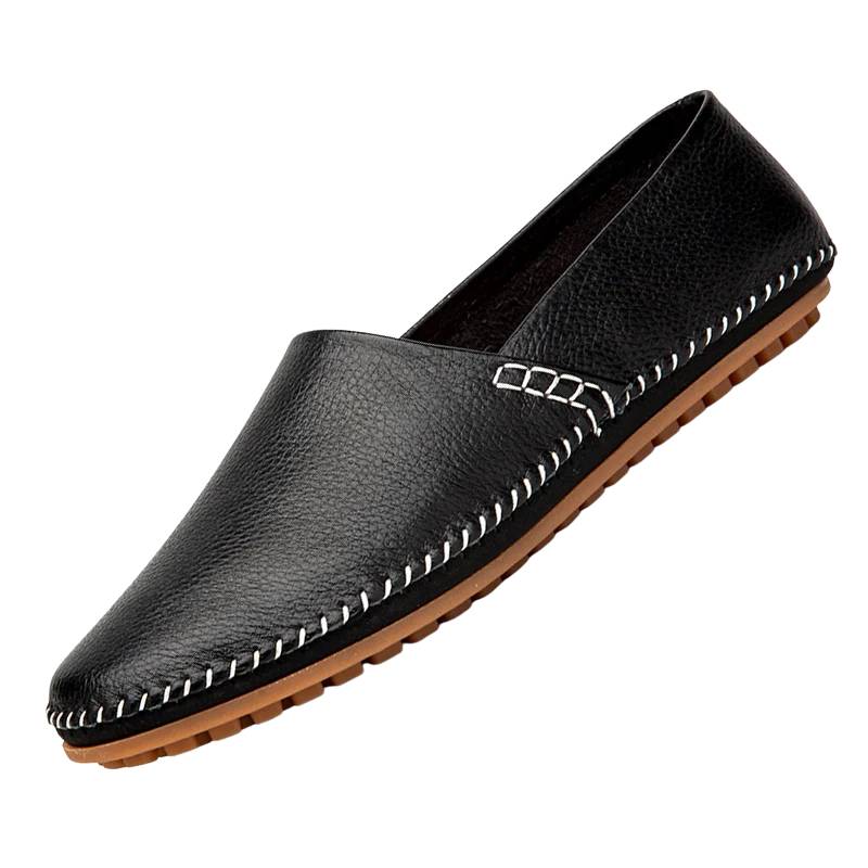 Sapato Preto Mocassim Masculino Valenteo Nero