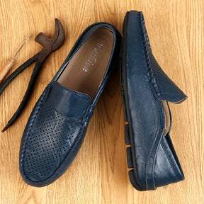 Sapato Mocassim Masculino Valenteo Vizzano Azul Escuro