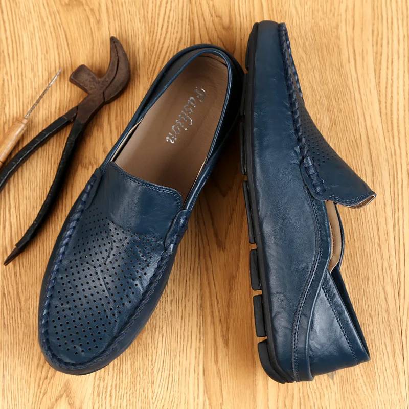Sapato Mocassim Masculino Valenteo Vizzano Azul Escuro