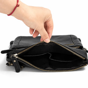 Shoulder Bag Masculina em Couro Legítimo Valenteo Vicenza