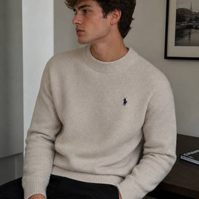 Suéter Masculino Valenteo Arvanni Marfim