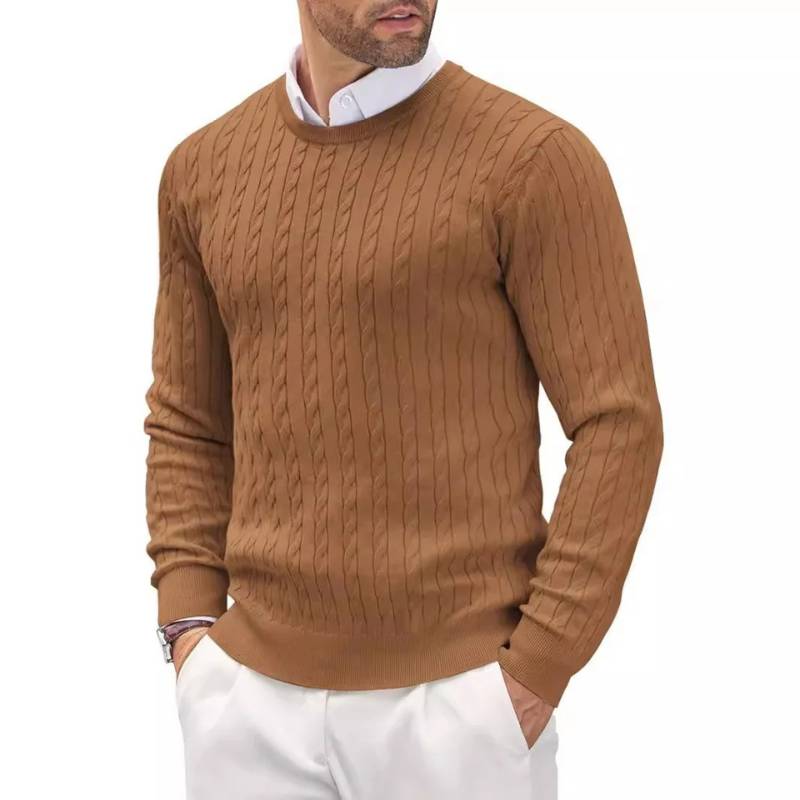 Suéter Masculino Valenteo Corbelli Café