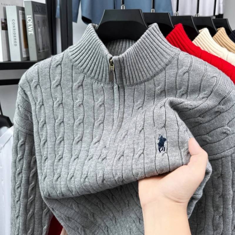 Suéter Masculino Valenteo Merano Cinza