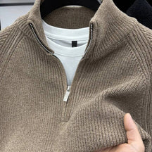 Suéter Gola V Masculino Valenteo Montieri Café