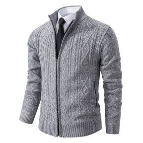 Suéter Masculino Valenteo Serano Cinza Claro