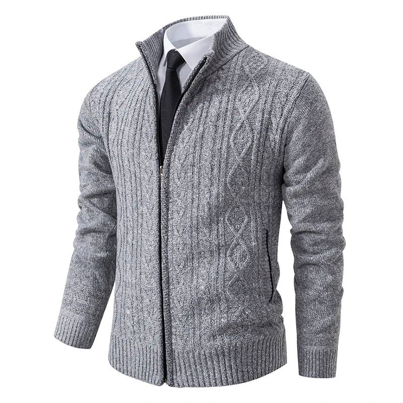 Suéter Masculino Valenteo Serano Cinza Claro