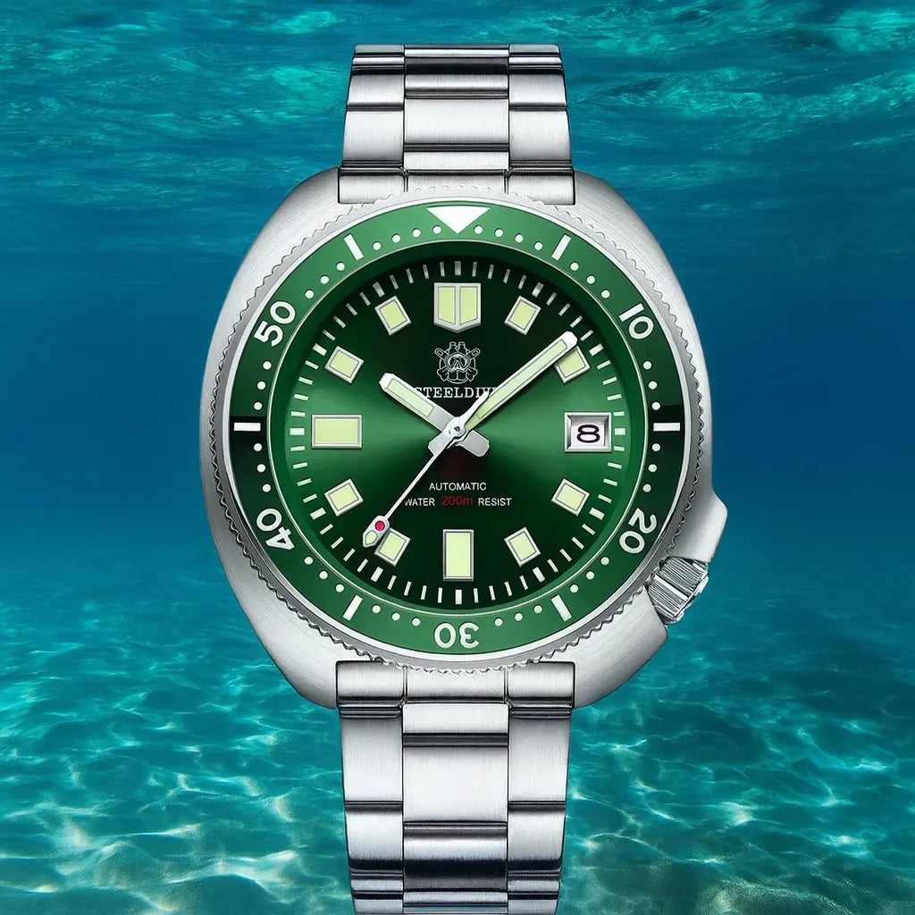 Relógio Automático Verde Sport Diving