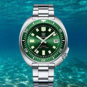 Relógio Automático Verde Sport Diving