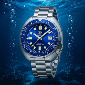 Relógio Automático Azul Sport Diving
