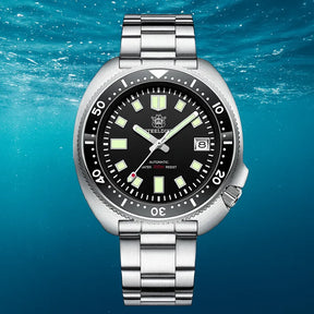 Relógio Automático Preto Sport Diving