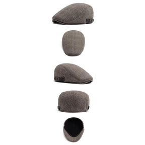 boina flat cap masculina listrada premium