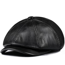 boina masculina couro legítimo burton preta