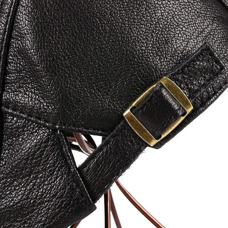 boina masculina couro sintético alta durabilidade