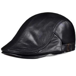 boina masculina couro valenteo urban preta