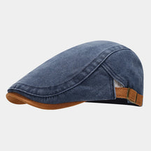 boina masculina respirável algodão cor azul