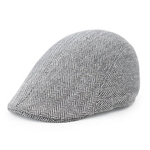 boina masculina valenteo lancaster cinza estilo peaky blinders