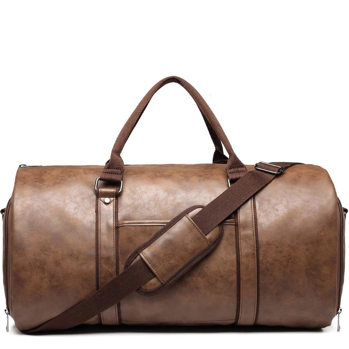 bolsa de viagem masculina valenteo cavaliere marrom