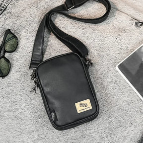 bolsa masculina com flap tamanho pequeno