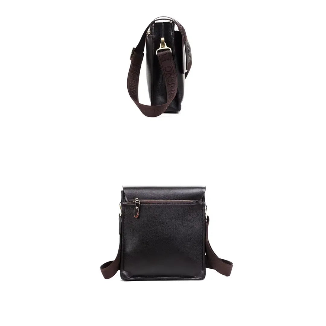 bolsa masculina transversal preta fosca