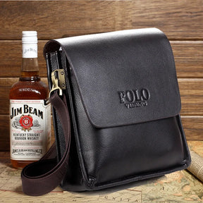 bolsa satchel vertical masculina large size