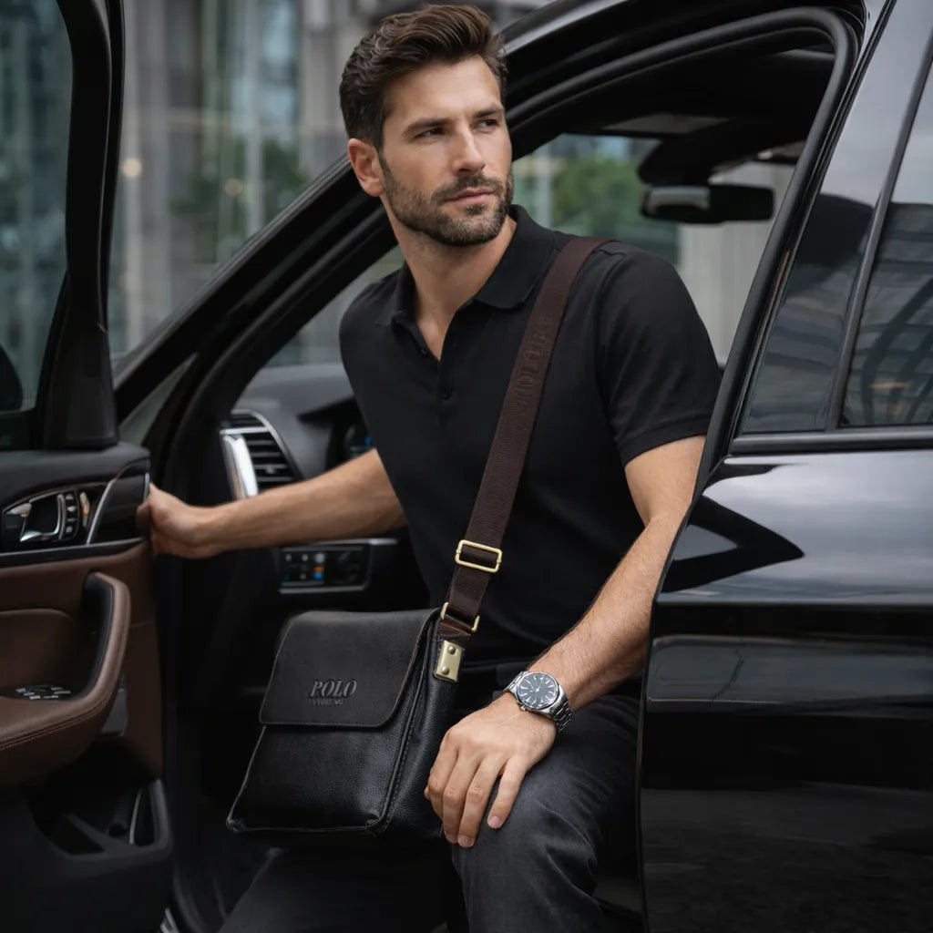 Shoulder bag valenteo Polo Preta