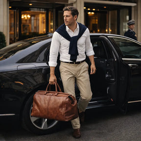 bolsa viagem estilo italiano premium valenteo