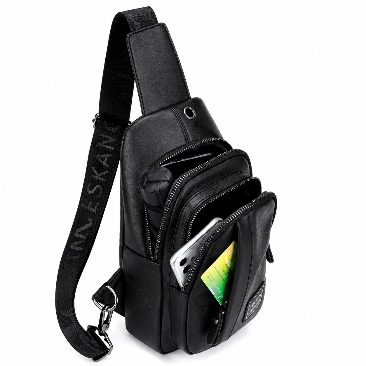 bolsa shoulder bag masculina urbana minimalista