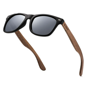 Óculos Masculino Valenteo Wood  Prata