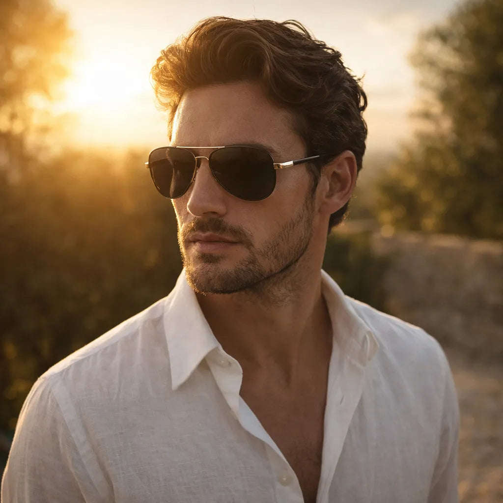 Óculos de Sol Masculino Valenteo Aviador