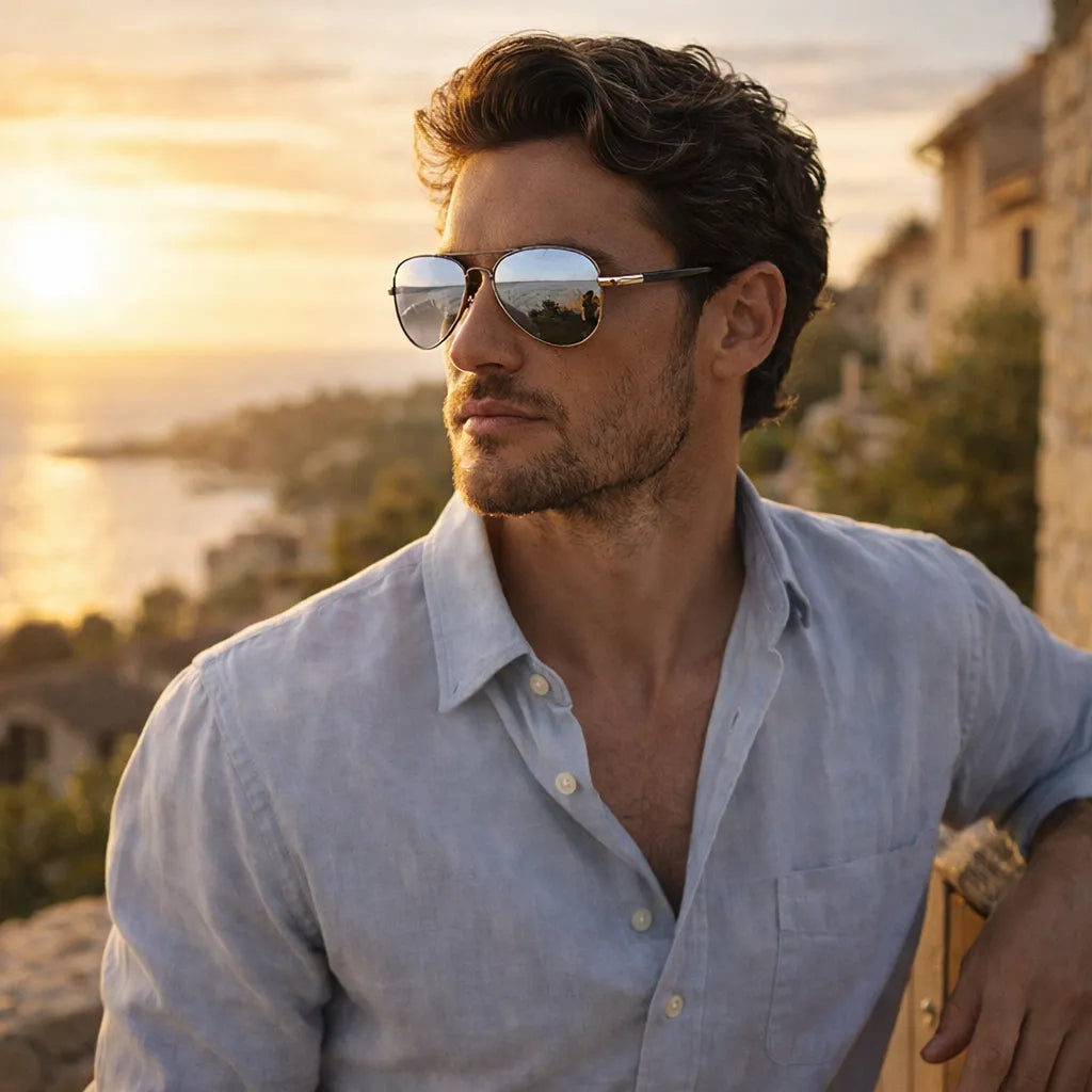 Óculos de Sol Masculino Aviador