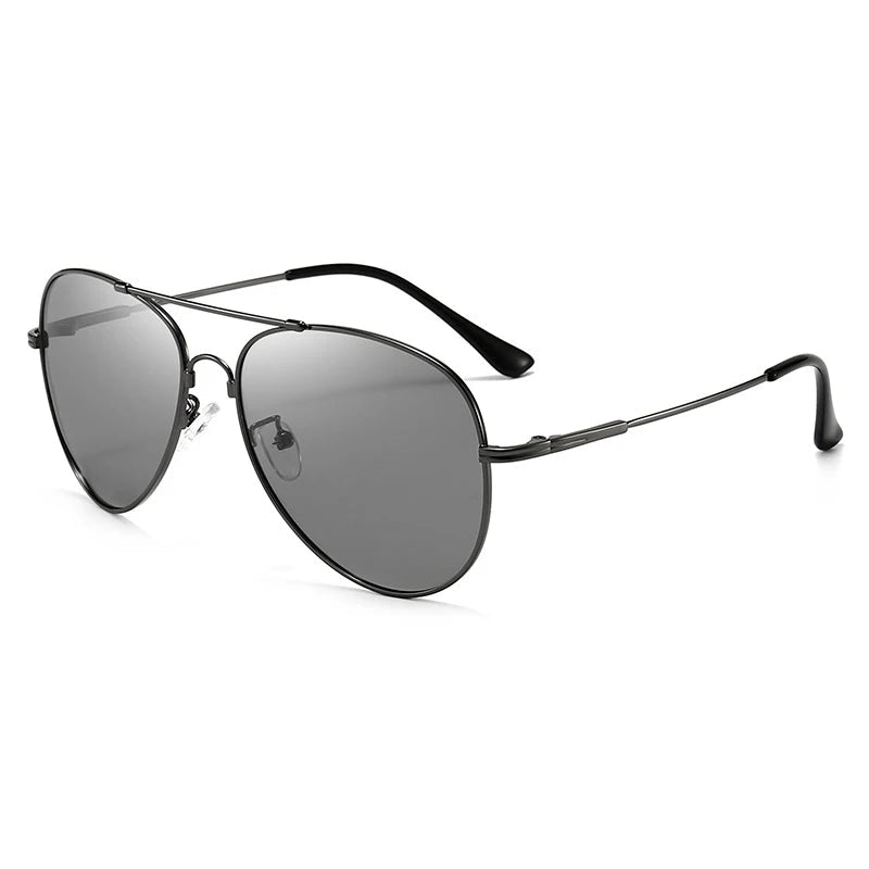 Óculos de Sol Masculino Valenteo Aviador Titanium