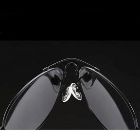 Óculos de Sol Masculino Valenteo Aviador Titanium