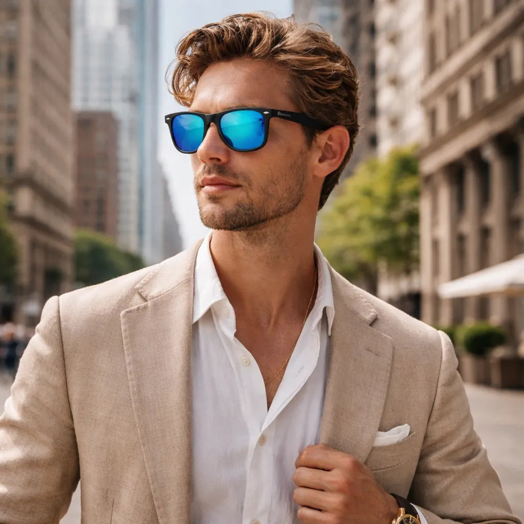 Óculos de Sol Masculino azul